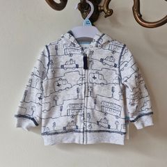 Baby boy zipped hoodie