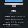 Apple iMac 27 inch Retina 5K 2020 i7 Radeon 5700XT 16GB Pro Creative Workstation Image 2