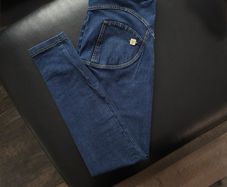 Freddy WR.UP shaping skinny jeans In mid blue Size UK 10 / EU 38