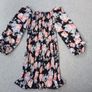 BN Ladies Mini Dress With Flowers Size 12-14 Image 2