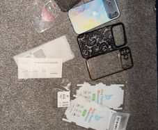 iPhone 17 Pro Max Accessories Bundle - 5x Cases & Screen / Camera Protectors (New & Used)