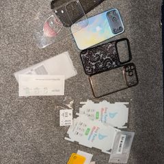 iPhone 17 Pro Max Accessories Bundle - 5x Cases & Screen / Camera Protectors (New & Used)
