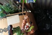 1970s Ceramic Hanging Clown