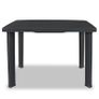 Garden Table Anthracite 101x68x72 cm Plastic Image 3