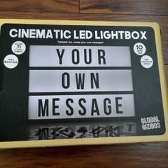 Cinematic LED Lightbox