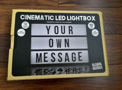 Cinematic LED Lightbox