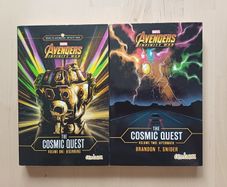 Avengers Infinity War Novels - The Cosmic Quest Book 1 and 2 (Marvel Paperback Books 2018)