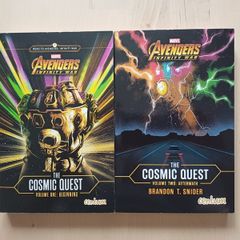 Avengers Infinity War Novels - The Cosmic Quest Book 1 and 2 (Marvel Paperback Books 2018)