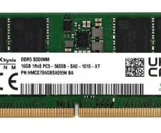 Sk Hynix 16GB DDR5 Sodimm 5600MHz Laptop Memory