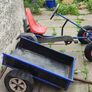 Berg Extra go kart and trailer Image 3