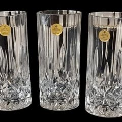 Royal Doulton 24% Lead Crystal Tumblers Trilogy