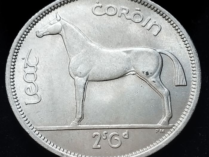 #809 - Ireland - 1959 - Half Crown - UNC - KM.16a