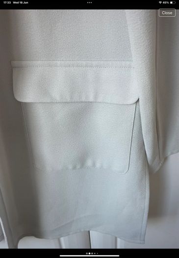 Blazer grey/green layering style size 12
