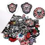 30 Pieces Rock Punk Band Patch or Alien Patches Punk Iron-on Patches Assorted Punk Embroidered Iron-on Patches Skull Eye Ball Pattern for Halloween Jackets Hat Clothing Bags (FREE POSTAGE) Image 3