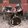 Tama 5-piece black Drum Kit with Zildjian cymbals and drum cases. Image 8