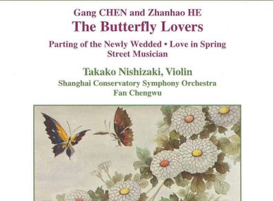 Romantic Violin Concertos. The Butterfly Lovers. CD. Free Postage!