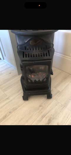 Provence Gas Heater (Matt Black)