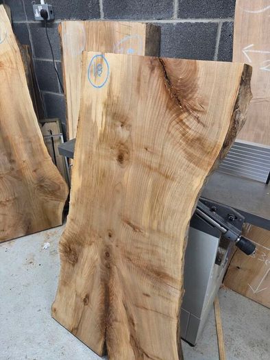 Live Edge Sycamore slab - Kiln Dried