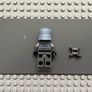 lego Star Wars sw1101 General Maximillian Veers minifigure- Chest Armor, Sand Blue Helmet with Goggles Pattern, Plain Legs Image 2