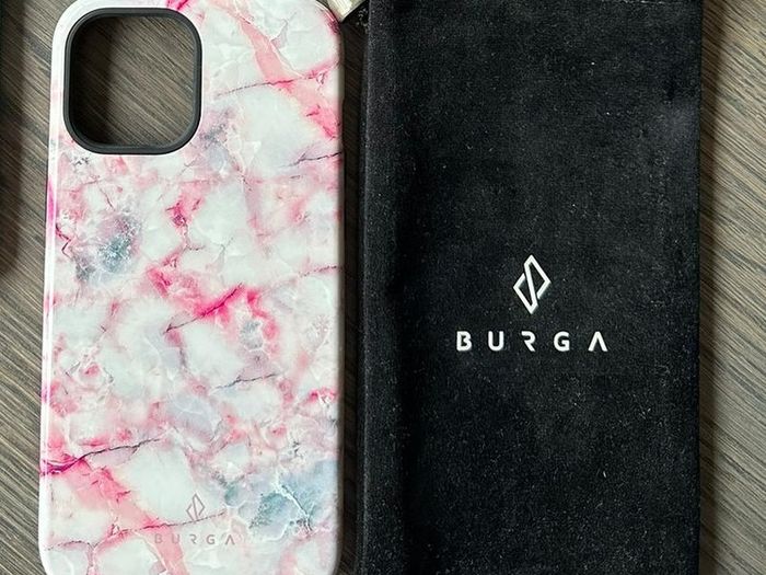Burga tough iPhone 12 Pro Max Case Pink