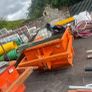 Rolls of rubber & crane skips Image 2