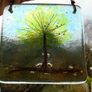 Glass Tree of Life suncatcher, Home decor, Ornament Image 5