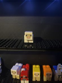 Lego Minecraft sheep white