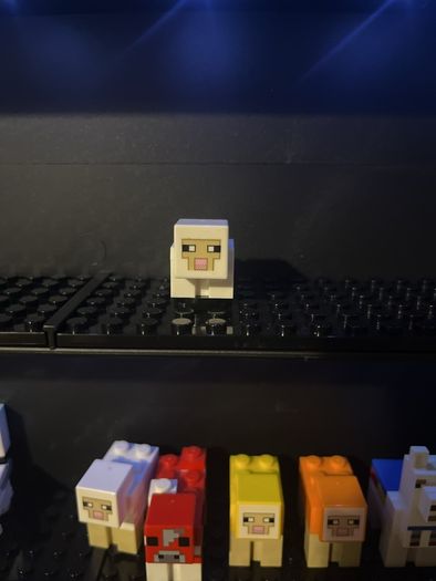 Lego Minecraft sheep white