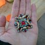 Fun colourful brooch Image 4