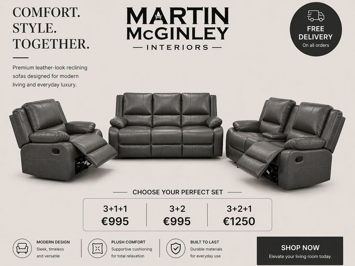 New Larson Sofa Sets Full Recliners