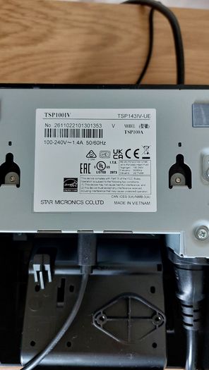 Star Micronics Receipt Thermal Printer Brand New