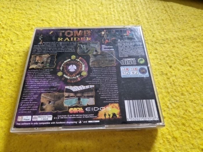 Tomb Raider PlayStation1 Ps1 PlayStation2 Ps2 games Original