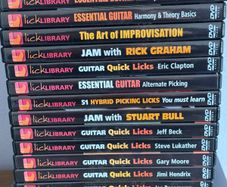 Lick Library Guitar DVDs