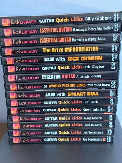 Lick Library Guitar DVDs