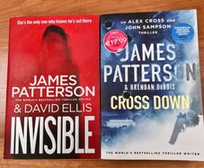 James Patterson Books x 2