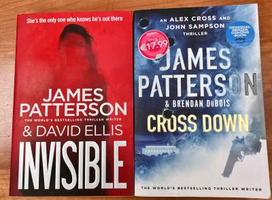 James Patterson Books x 2