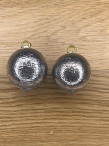 fishing weights 8-10 oz.