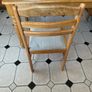 Used Solid Wood Table in Very Good Condition and 6 Brand New and Unused Solid Wood Chairs to Match Image 2