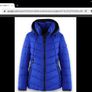 Stunning Quilted Jacket - Dutch brand District- Royal Blue - UK 8 generous - BNWT RRP 129 Image 3