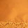 Roller Blind Sparkle Sequin trim gold faux silk Image 9