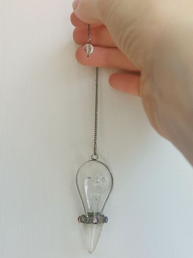 crystal angel pendulum