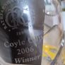 Lovely Crystal Vase Not Stamped marked as golf trophy. Image 7