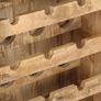 Wine Cabinet 62x33x78.5 cm Rough Mango Wood Image 3