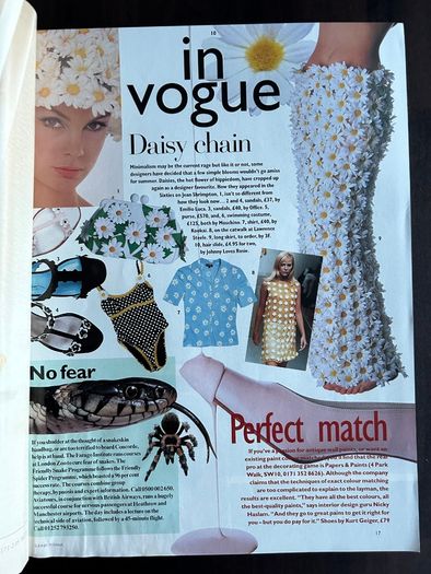 British Vogue Magazines 1996 Priced Individually