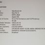 Apple MacBook Air M4 15 Inch 2025 256gb SSD 16GRam 10C CPU 10C GPU Maximum Capacity : 100% cycle count: 90 Image 5