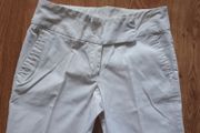 White "Savida" Trousers.  Size 8