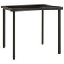 3 Piece Outdoor Dining Set Steel Image 3