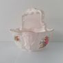 Vintage Queen's Porcelain Basket Hand Painted Staffordshire fine bone china Made in England Image 6
