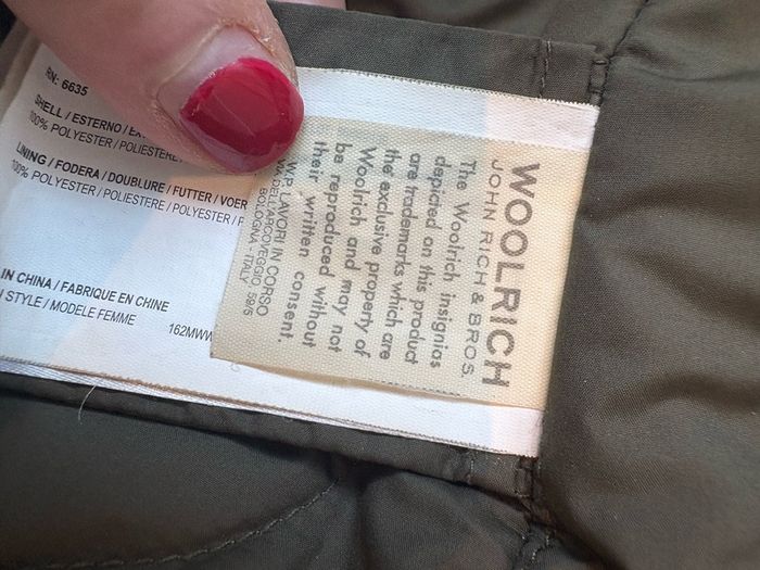 Stunning Woolrich Khaki Parka