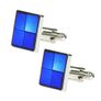 Personalised Square Cufflinks custom printed any photo or image great wedding gift present idea Image 2
